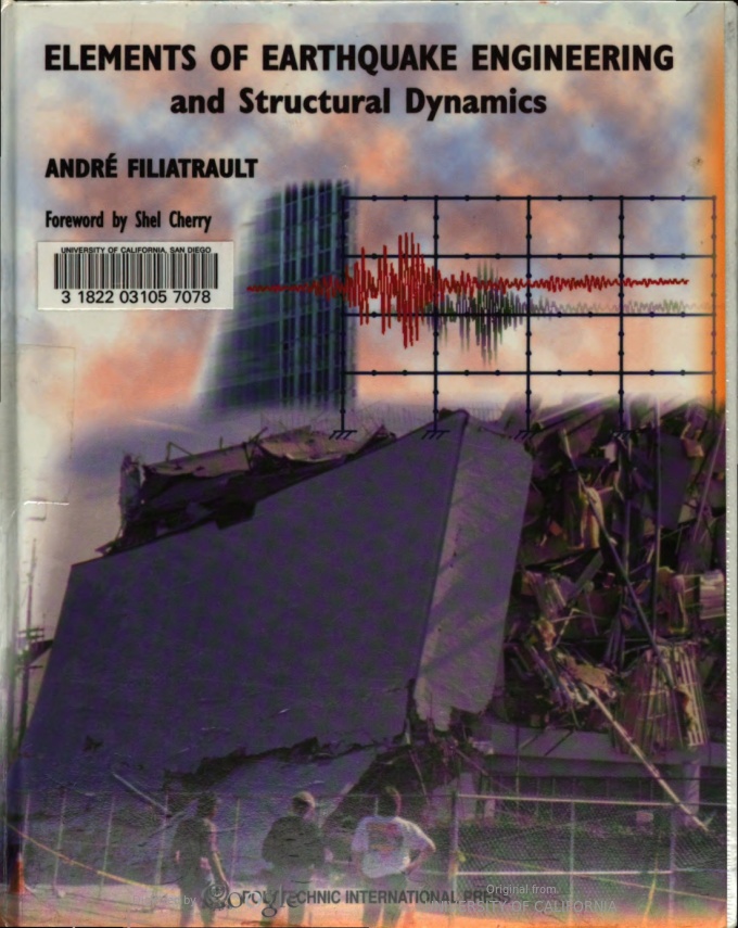 Elements of earthquake engineering and structural dynamics - Scanned Pdf with ocr
